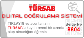 TÜRSAB Onaylı Seyahat Acentası